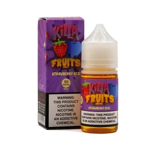 Strawberry Acai - 30mg - Killa Fruits Salt - 30mL