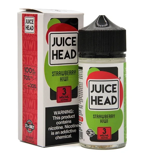 Strawberry Kiwi - 3mg - Juice Head - 100mL