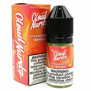 Strawberry Mango - 50mg - Cloud Nurdz Salts - 30mL