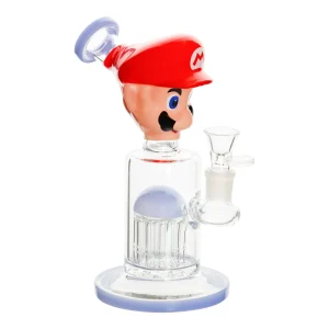 Super Player Matrix Percolator Bong - 9 inches