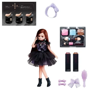Takara Tomy Licca-Chan Doll Kate Licca with Hair Band & Makeup Sample
