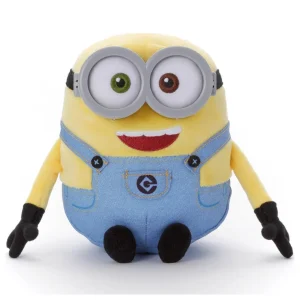 Takaratomy Arts Minions S Bob Plush Toy 18cm - Soft & Cuddly Companion