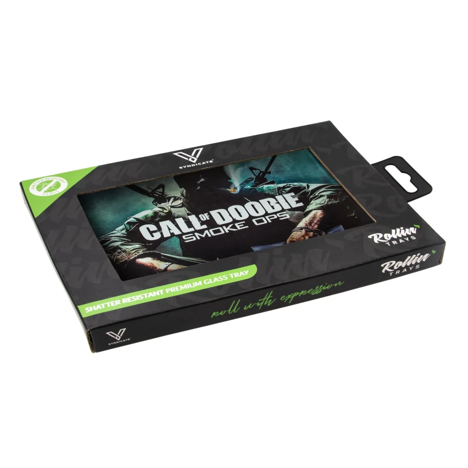 V Syndicate Call of Doobie Glass Rolling Tray - Image 2