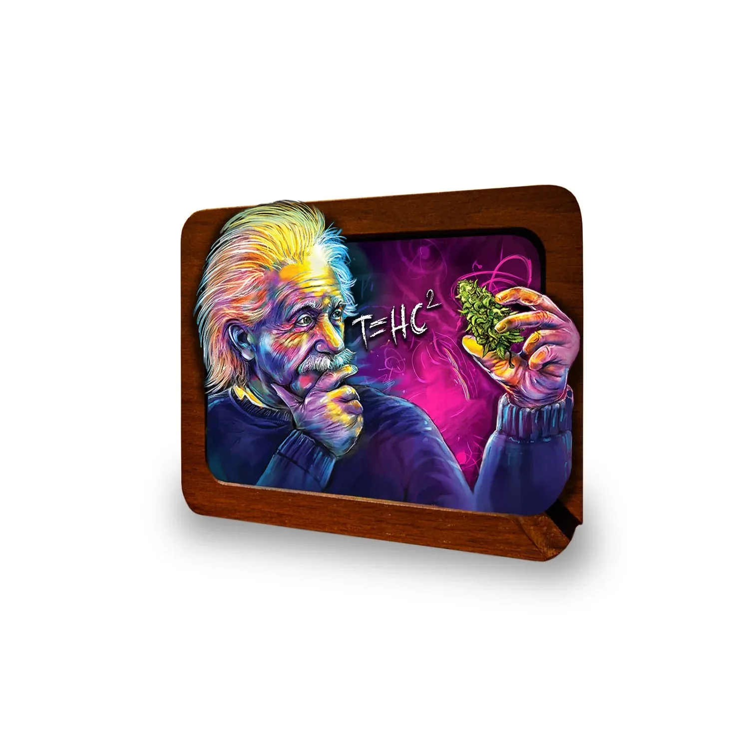 V Syndicate Small High Def Wooden Rolling Tray - 7.5in - Image 2