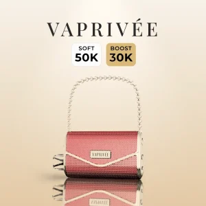 VAPRIVÉE 50K Disposable Vape – Soft 50K / Boost 30K – Luxury Handbag-Style Design Wholesale