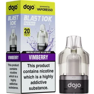 Vimberry DOJO Blast 10K pod & refill by Vaporesso 10ml