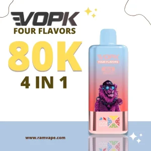 VOPK 4in1 80k Puffs Disposable Vape Wholesale 80000 Puffs 4 in 1