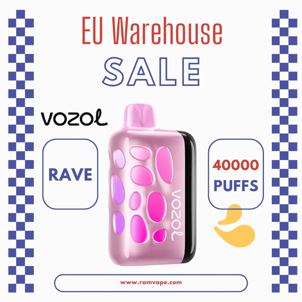 VOZOL Rave 40K from EU Warehouse Fast Shipping Wholesale 40k Puff
