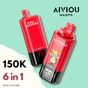 WASPE 150K 6 in 1 Disposable Vape Wholesale 150000 Puffs