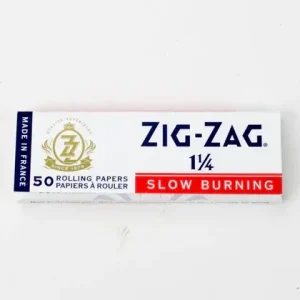 Zig-Zag White 1 1/4" 50 pc