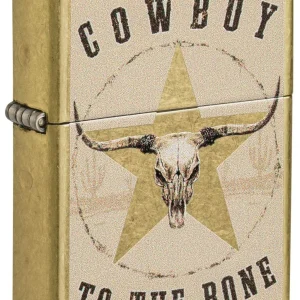 Zippo Lighter - Cowboy to the Bone