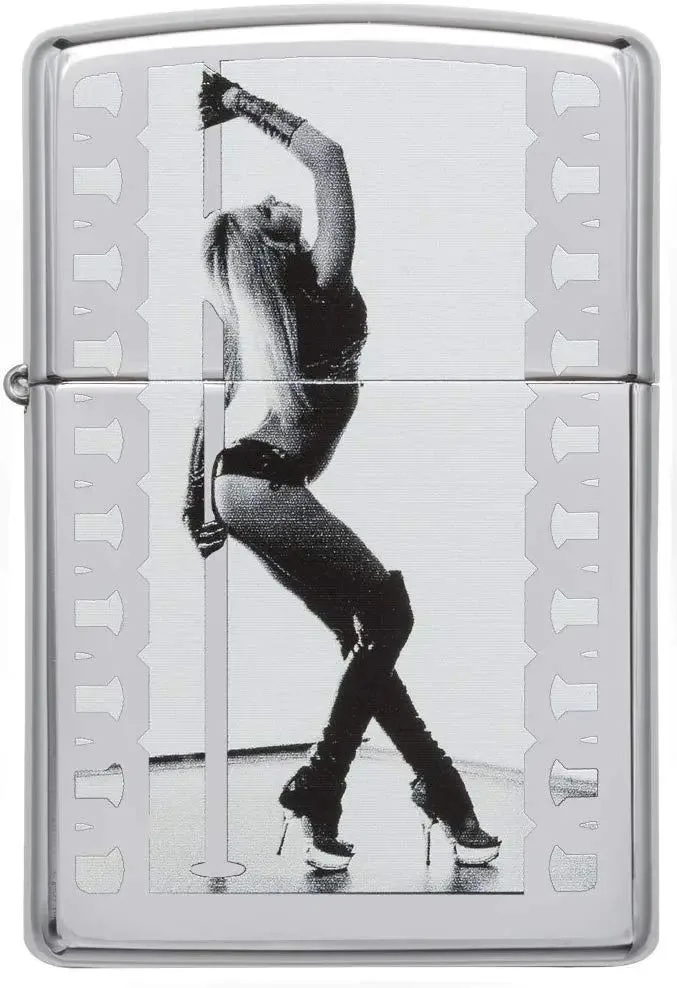 Zippo Lighter - Girl on Pole Dancer