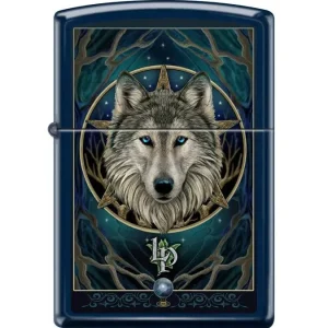 Zippo Lighter - Lisa Parker Wolf Design