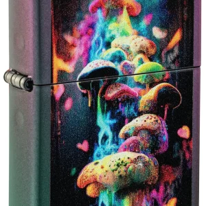 Zippo Lighter - Mountain Mushrooms