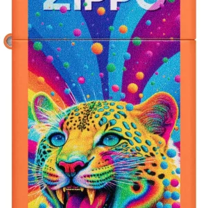 Zippo Lighter - Slim Pop Art Cheetah